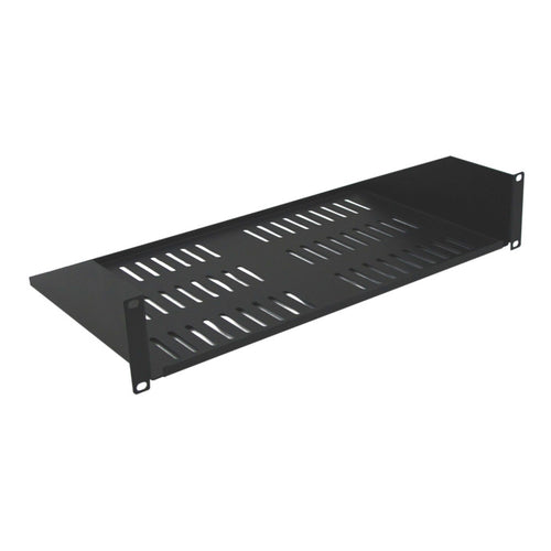 American Recorder Technologies 2RU 10" Deep Rack Shelf with Vents