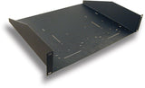 American Recorder Technologies 2RU 10" Deep Rack Shelf with Vents, view 3