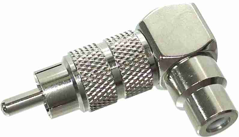 American Recorder Technologies RCA (male) to RCA (female) Right Angle