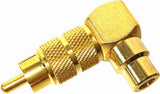 American Recorder Technologies RCA (male) to RCA (female) Right Angle, view 2