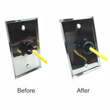 American Recorder Technologies AMERCIAN RECORDER Rear Protective Cover for Panel Mount and Screw Terminal XLR Connectors, view 2