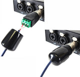 American Recorder Technologies AMERCIAN RECORDER Rear Protective Cover for Panel Mount and Screw Terminal XLR Connectors, view 3