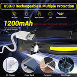 American Recorder Technologies Rechargeable Super Bright Wide Band Headlamp, view 6
