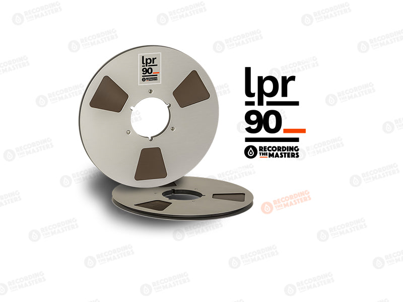 American Recorder Technologies RECORDING THE MASTERS LPR90 - 1/4 inch x 3608 feet on 10.5 inch NAB Metal Reel