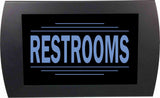 American Recorder Technologies AMERICAN RECORDER - "RESTROOMS" LED Lighted Sign, view 3