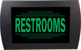 American Recorder Technologies AMERICAN RECORDER - "RESTROOMS" LED Lighted Sign, view 4