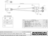 American Recorder Technologies RJ45 (male) to Dual XLR (male) Cable for AXIA - 6 feet, view 2