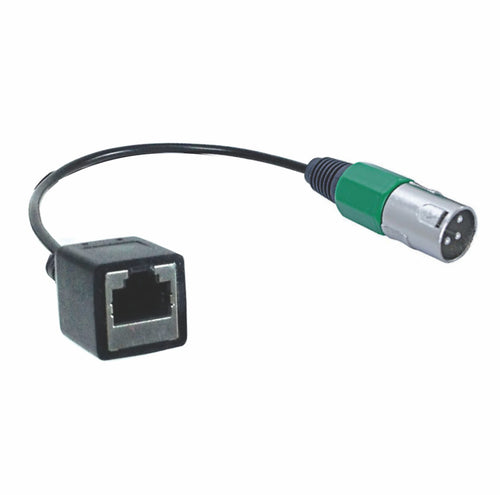 American Recorder Technologies RJ45 (female) to Single XLR (male) Adapter Cable for AXIA
