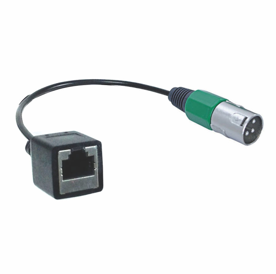American Recorder Technologies RJ45 (female) to Single XLR (male) Adapter Cable for AXIA