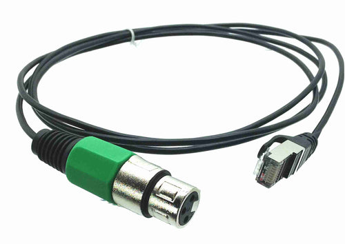 American Recorder Technologies RJ45 (male) to Single XLR (female) Cable for AXIA - 6 feet