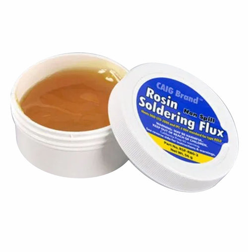 American Recorder Technologies Rosin Soldering Flux, 2 oz jar