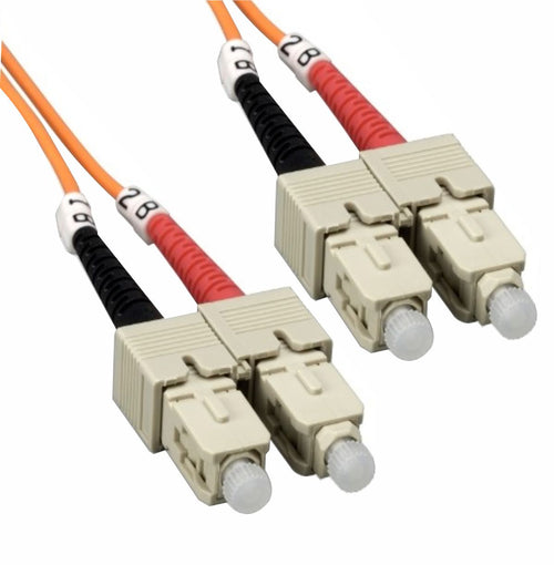 American Recorder Technologies SC to SC Duplex Multimode Fiber Optic Cable