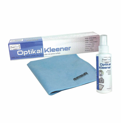 American Recorder Technologies POWERCLEAN Optikal Kleener - Screen, Lens & Disc Cleaning Kit - Large Size
