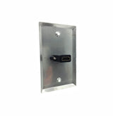 American Recorder Technologies Single Gang HDMI Stainless Steel Wall Plate, view 2