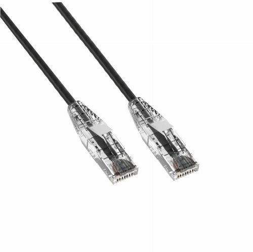 American Recorder Technologies Slim CAT6A Patch Cable - Black