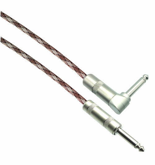 American Recorder Technologies SNAKE Designer Series Guitar Cables - 1/4" Straight to Right Angle