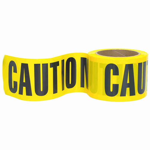 American Recorder Technologies AMERICAN RECORDER 3 Inch Wide Caution Tape - 300 ft Roll