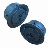 American Recorder Technologies TEAC-Style Plastic NAB Hub Adapter, pair - Black, view 3