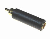 American Recorder Technologies 1/4 inch (female) to RCA (male) Audio Adatpers, view 2