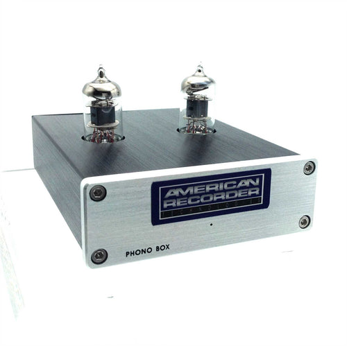 American Recorder Technologies Stereo Vacuum Tube Phono Preamp for Hi Fi Turntable