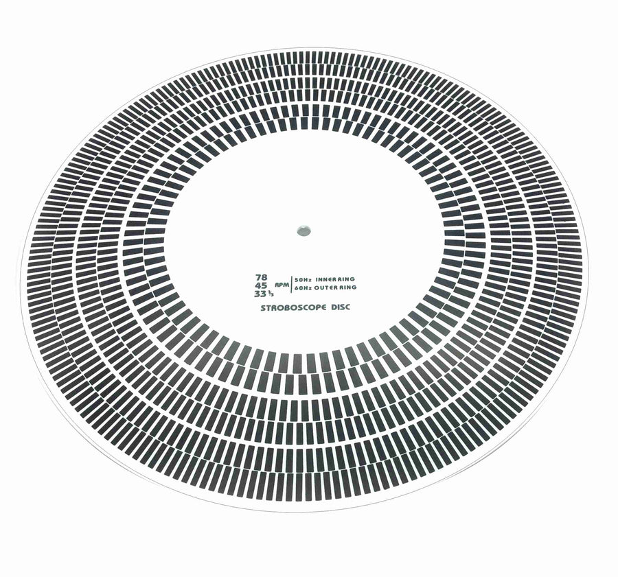 American Recorder Technologies Turntable Strobe and Alignment Mat for Turntables