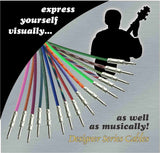 American Recorder Technologies USA Designer Series Guitar Cables- 1/4" Straight to Straight, view 4