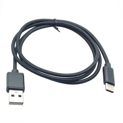 American Recorder Technologies AMERICAN RECORDER USB-A to USB-C Nylon Braided Cable - 3 feet