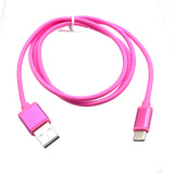 American Recorder Technologies AMERICAN RECORDER USB-A to USB-C Nylon Braided Cable - 3 feet, view 4