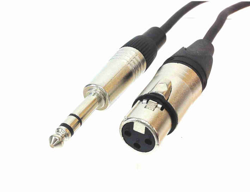 American Recorder Technologies XLR Female to TRS Male Microphone Cable
