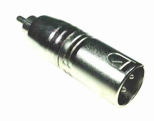 American Recorder Technologies AMERICAN RECORDER  3 Pin XLR (male) to RCA (male) - unbalanced