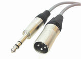American Recorder Technologies XLR Quad Microphone Cable with XLR Male to 1/4" TRS Male Connectors, view 4