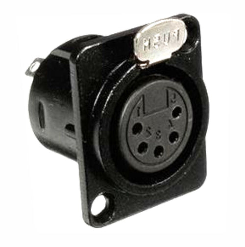 American Recorder Technologies 5 Pin Female XLR D Type Panel Mount