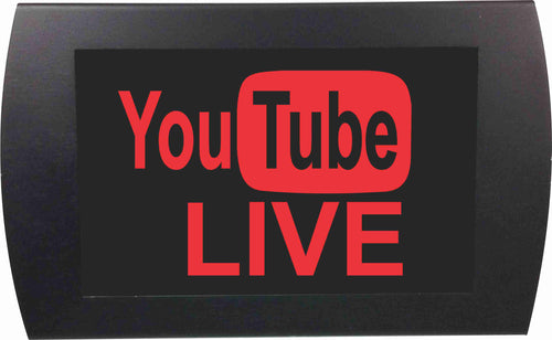 American Recorder Technologies AMERICAN RECORDER - "YOU TUBE LIVE" LED Lighted Sign
