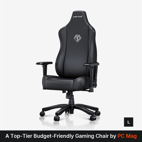 AndaSeat Elegant Black Novis Series Best Budget Ergonomic Gaming Chair