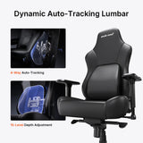 AndaSeat Elegant Black Phantom 4 Series Ergonomic Office Gaming Chair, view 6