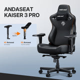 AndaSeat Kaiser 3 Pro 5D Armrest Gaming Chair, view 3