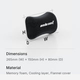AndaSeat Magnetic Memory Foam Pillow With Cooling Layer, view 2
