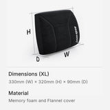 AndaSeat L XL Memory Foam Lumbar Pillow, view 5