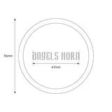 AngelsHorn Angels Horn  HiFi Vinyl Record Weight Stabilizer High Mass 303 gram Aluminum LP Disc Turntable Accessory with Oxide plating layer and  Protective Leather Pad for Vibration Damping, view 5