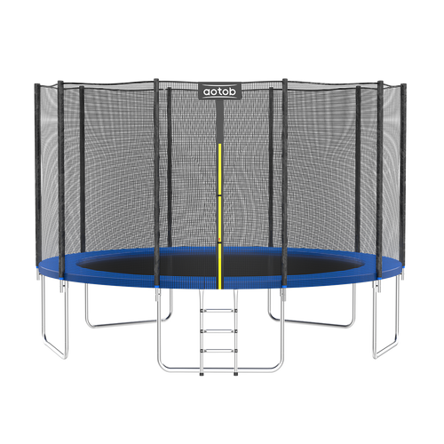 Aotob 14ft Out-Net Round Trampoline