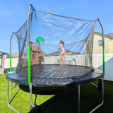 Aotob 14ft Trampoline with Safety Net & Ladder, view 4