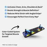 APE BORN 9-in-1 Ultimate Push Up Board: Start Building Your Stronger Upper Body, view 2