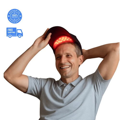 APE BORN Red Light Therapy Hat - Built to Regrow Receding Hairlines and Thinning Crowns