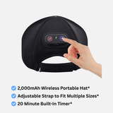 APE BORN Wireless Red Light Therapy Hat, view 5