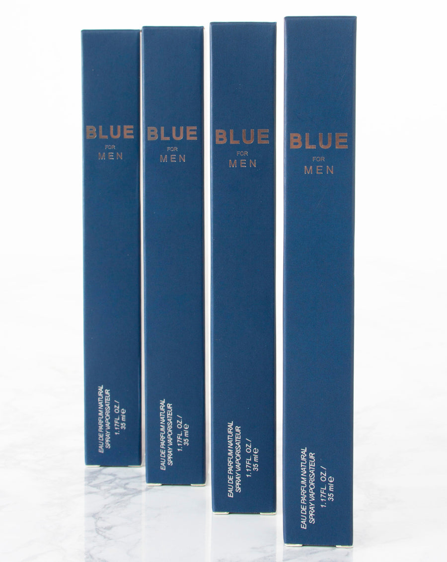 Apparel Candy Blue For Men Travel Size - Pack of 4