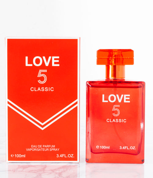 Apparel Candy Classic Love 5 Red Women - Pack of 4