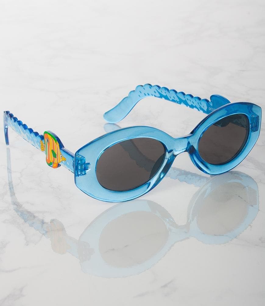 Apparel Candy KP1091SD FISH - Children's Sunglasses - Pack of 12