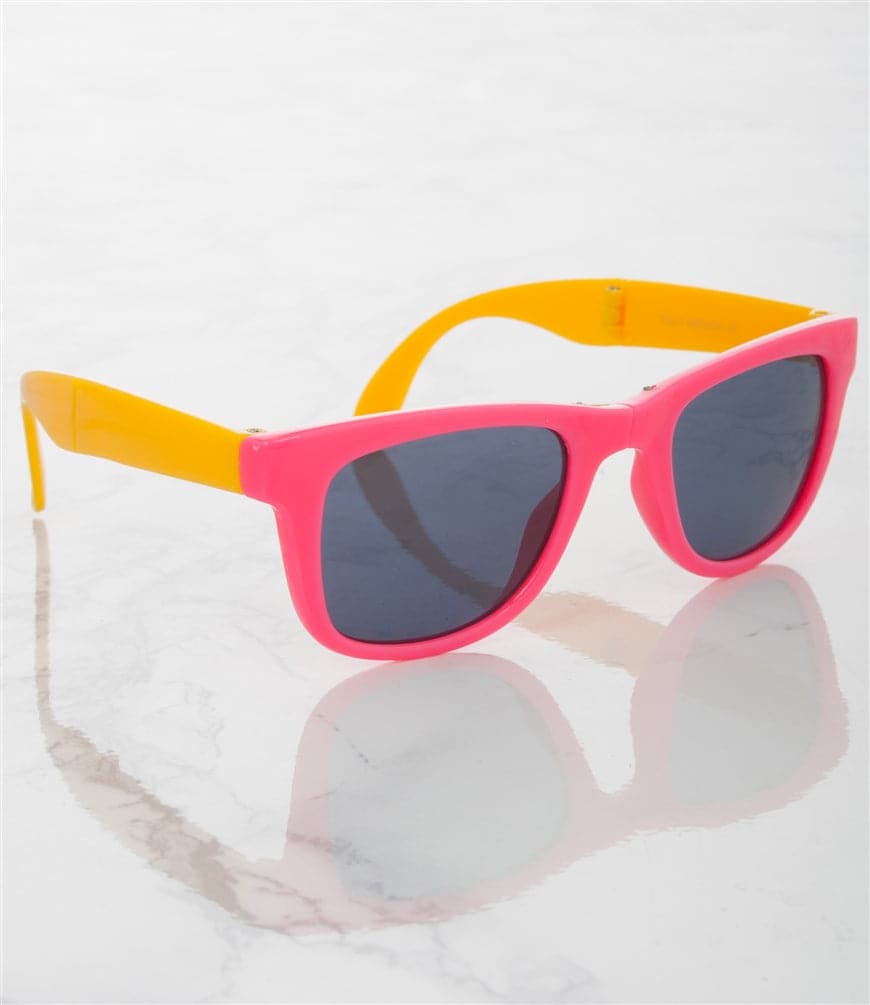Apparel Candy KP5080AP/2T - Children's Folding Sunglasses - Pack of 12