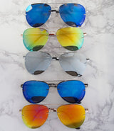 Apparel Candy M1526RV/SP - Aviator Sunglasses - Pack of 12, view 2
