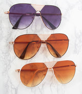 Apparel Candy Aviator Sunglasses - M18255AP - Pack of 12 ($48 per Dozen), view 2
